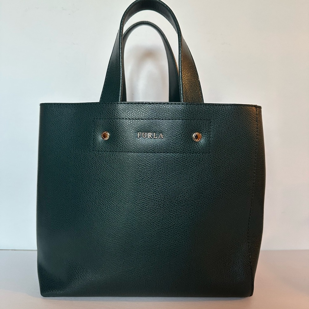 Like new - Furla Tote in Mediterranean Blue